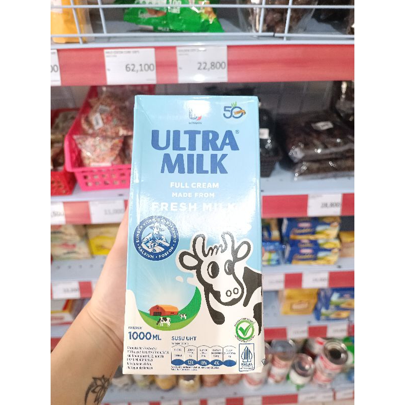 

[ 1000 ML ] Susu UHT Ultra Milk Full Cream 1000ml