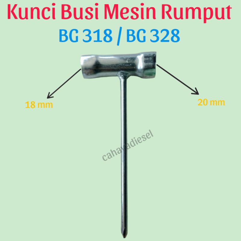 KUNCI BUSI BG328 / KUNCI BUSI (+) / KUNCI BUSI MESIN POTONG RUMPUT