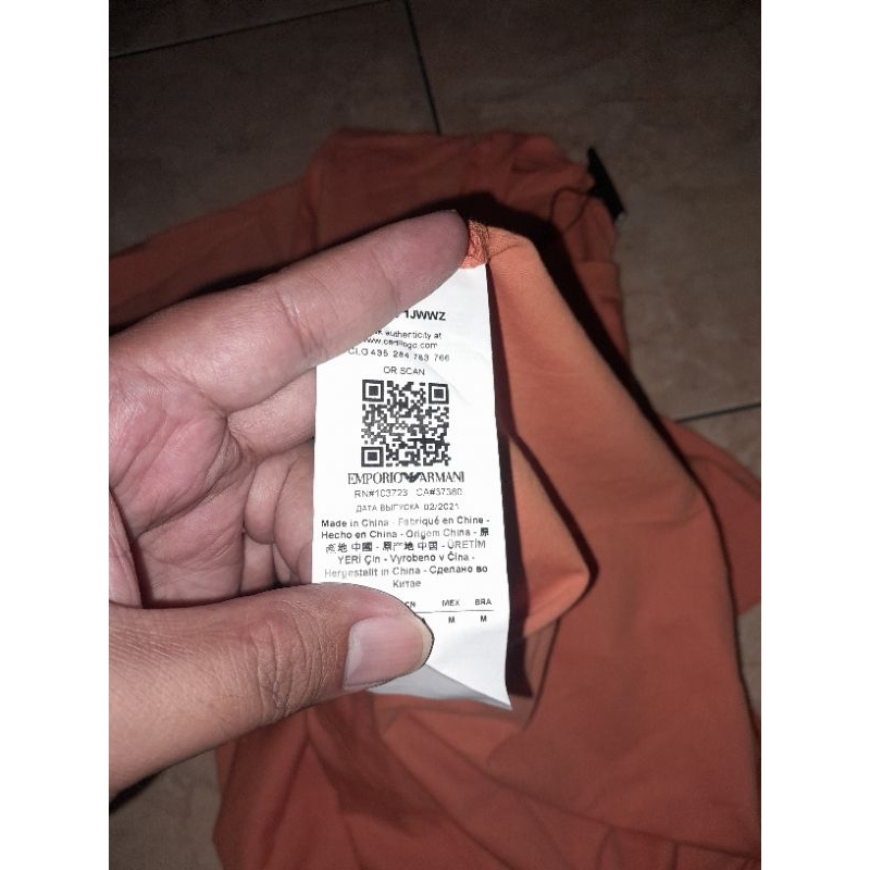 Kaos Emporio Armani Size M