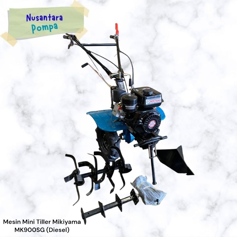 Mesin Mini Tiller Mikiyama MK900SG (Diesel)