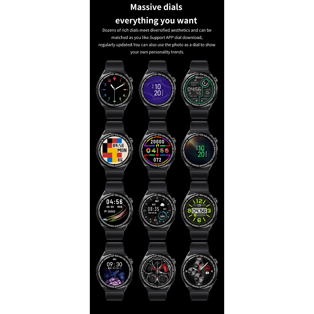 HOT SALE COD100%Original Samsung Smartwatch GT8 Porsche GPS NFC Smart Watch 1.28 inch Screen