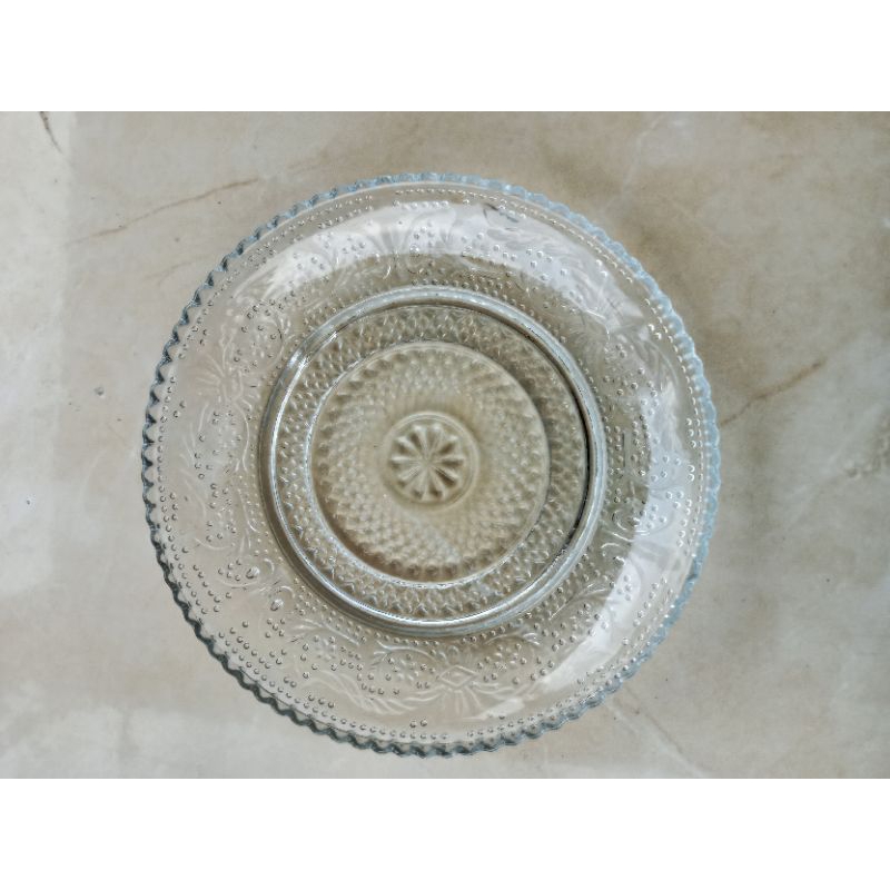 [6Pcs]Lepek Kaca 4.5Inch/Lepek Kopi/Lepek Teh/Tatakan Gelas Dan Cangkir