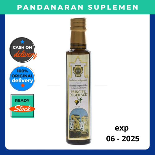 

Minyak Zaitun MEDITERRANEA Foods Organic Extra Virgin Olive Oil Bergamot Flavoured 250ml