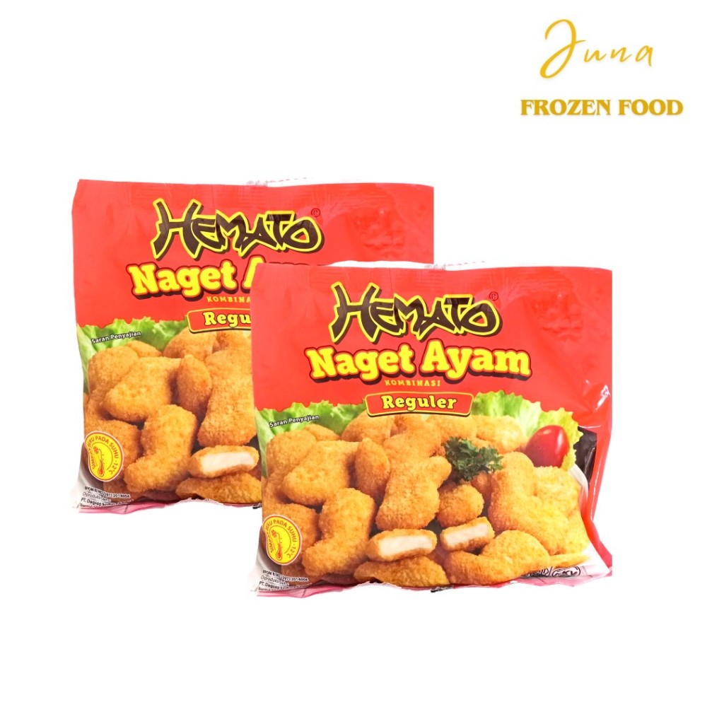 

HEMATO NUGGET AYAM ANEKA BENTUK (MIX) 250 GR