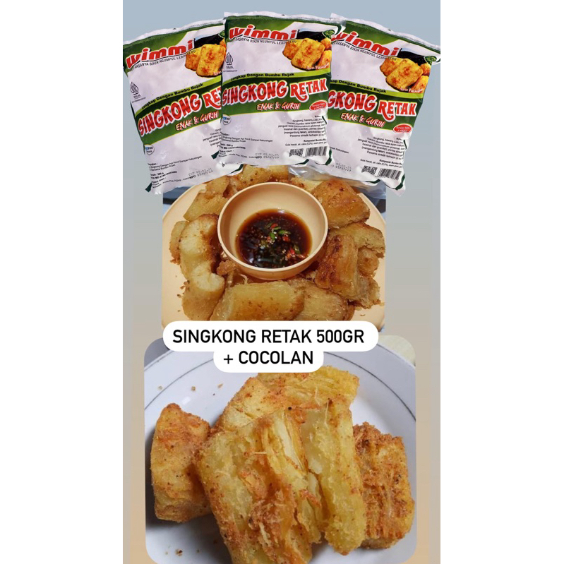 

Singkong retak +cocolan