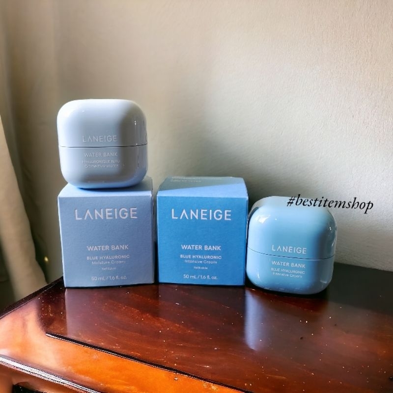 laneige water bank blue hyaluronic cream 50ml - laneige blue ha cream new original