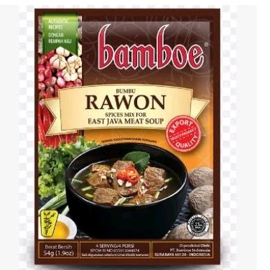 

Bumbu Bamboe Rawon 54gr