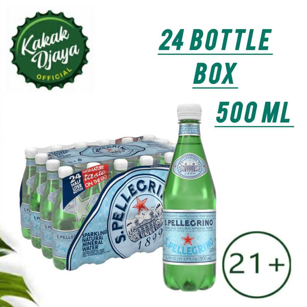 

San Pellegrino Sparkling Water 500ml x 24 btl Italy sparkling water
