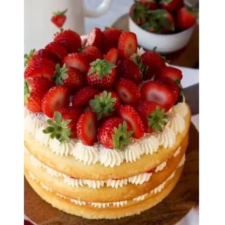 

Strawbery Shortening Cake@#