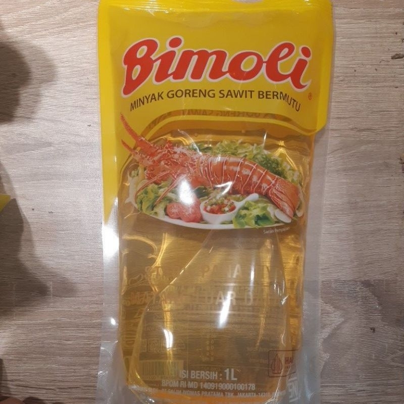 

BIMOLI MINYAK GORENG KEMASAN 1 LT