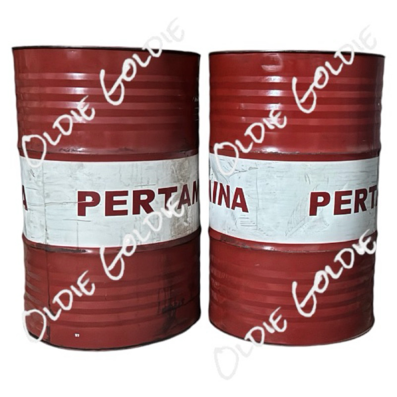 Drum Bekas Oli Pertamina Kondisi 95%