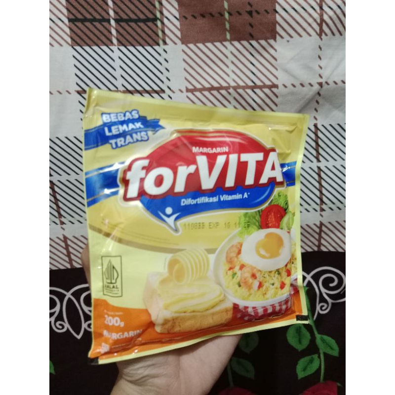 

Margarine Forvita / Mentega Margarine Forvita Kemasan 200g Exp Lama