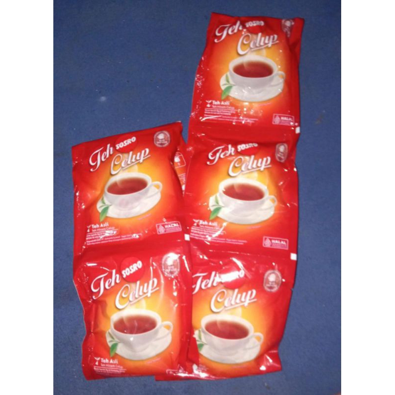 

Teh Celup Sosro Teh Hitam Sachet 1 pcs