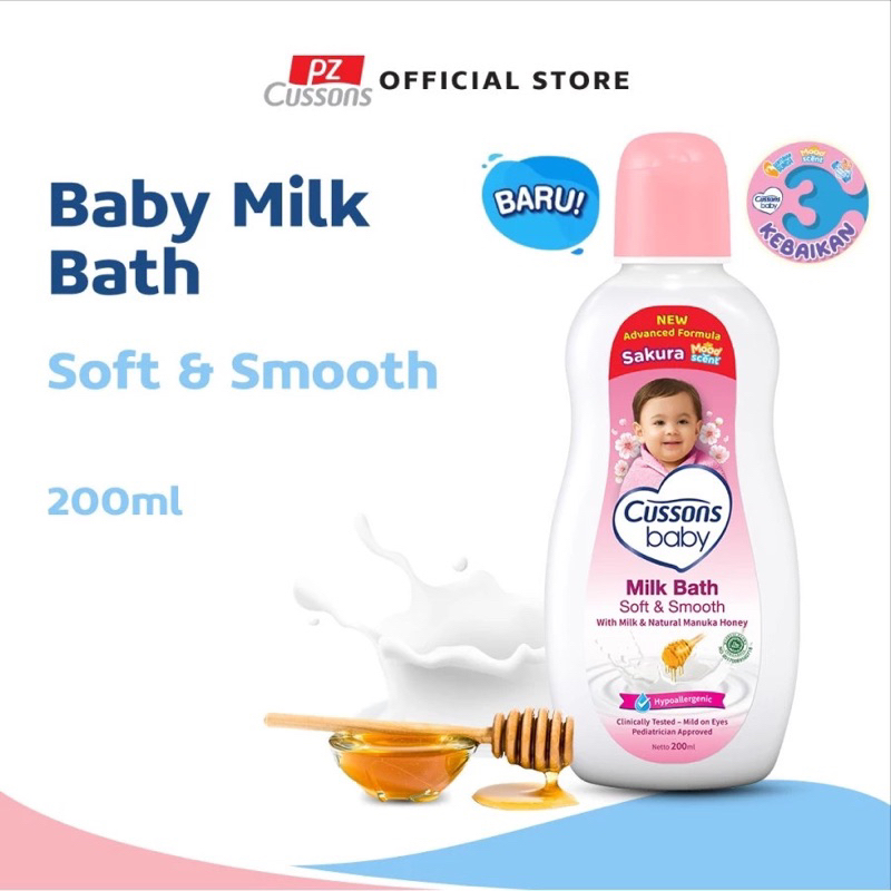 Cussons Baby Wash Sabun Cair Bayi 200ML