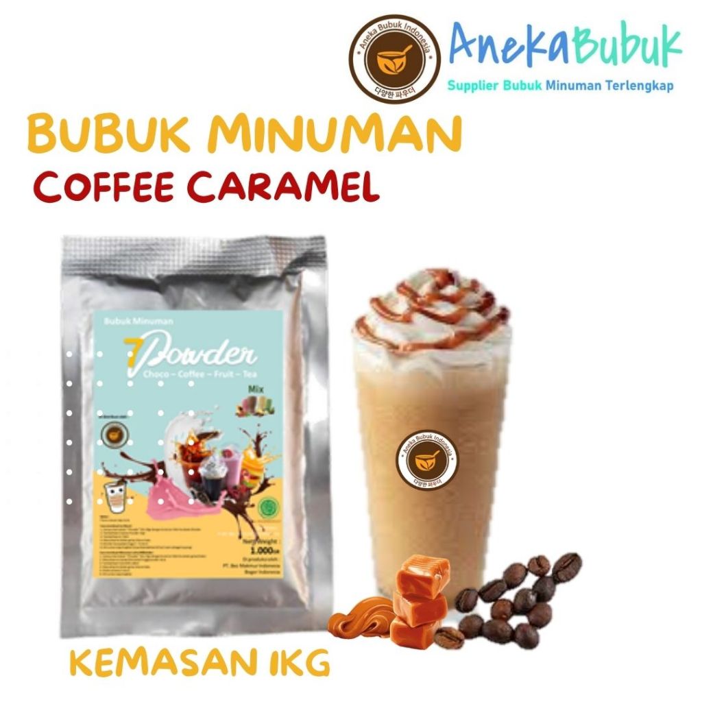 

Bubuk Minuman Kopi Caramel 1kg - Kopi Caramel Powder Drink - Bubuk Coffee Caramel 1kg