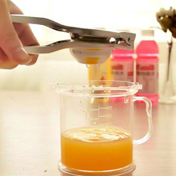 HANYA UNTUK HARI INI Alat Peras Lemon Alat Pemeras Jeruk Lemon Stainless