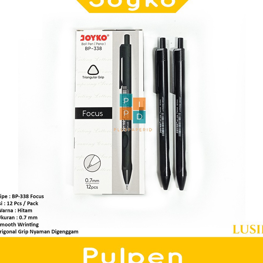 

EXTRA DISKON Pulpen Ballpen BP 338 7mm Lusin