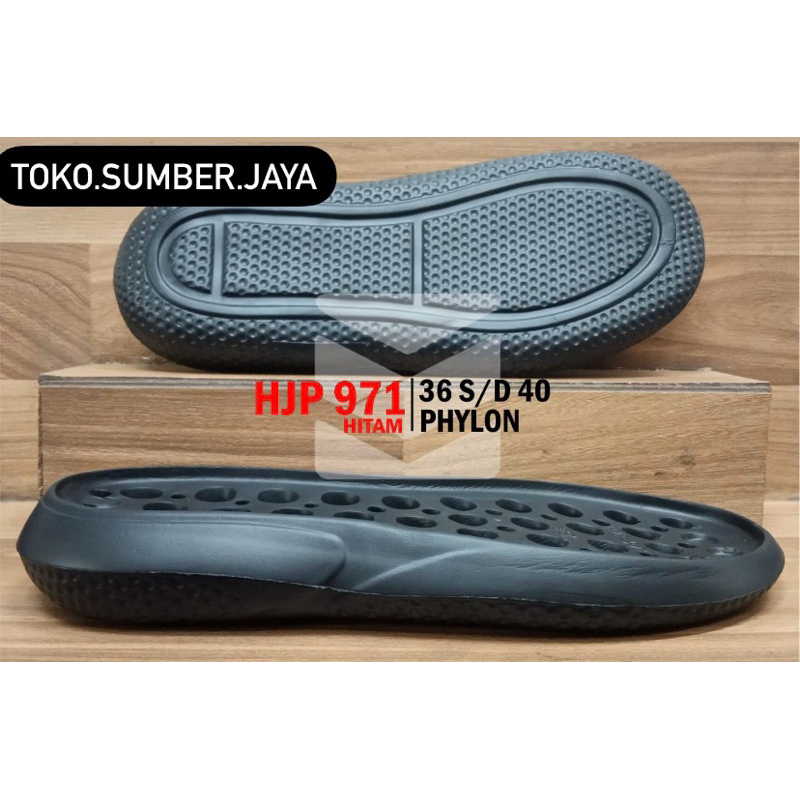 Sole Sandal Traveling Pria / Wanita - Outsole Sandal Phylon Lentur Awet Size 30-43