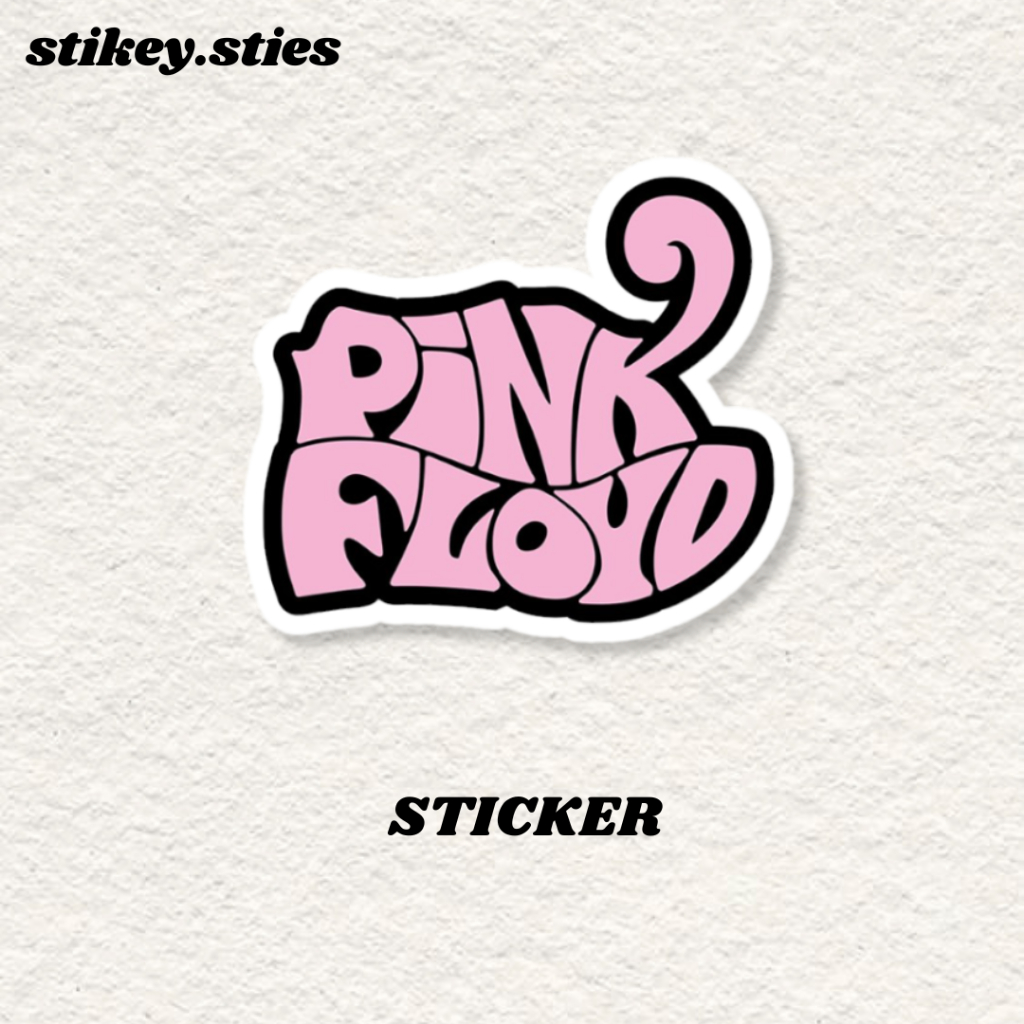 

STICKER PINK FLYOD AESTHETIC BRAND ANTI AIR VINYL / STIKER HELM LAPTOP HP MOTOR TUMBLR TAS KOPER