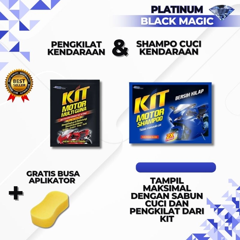 sabun cuci motor & Pengkilat body motor