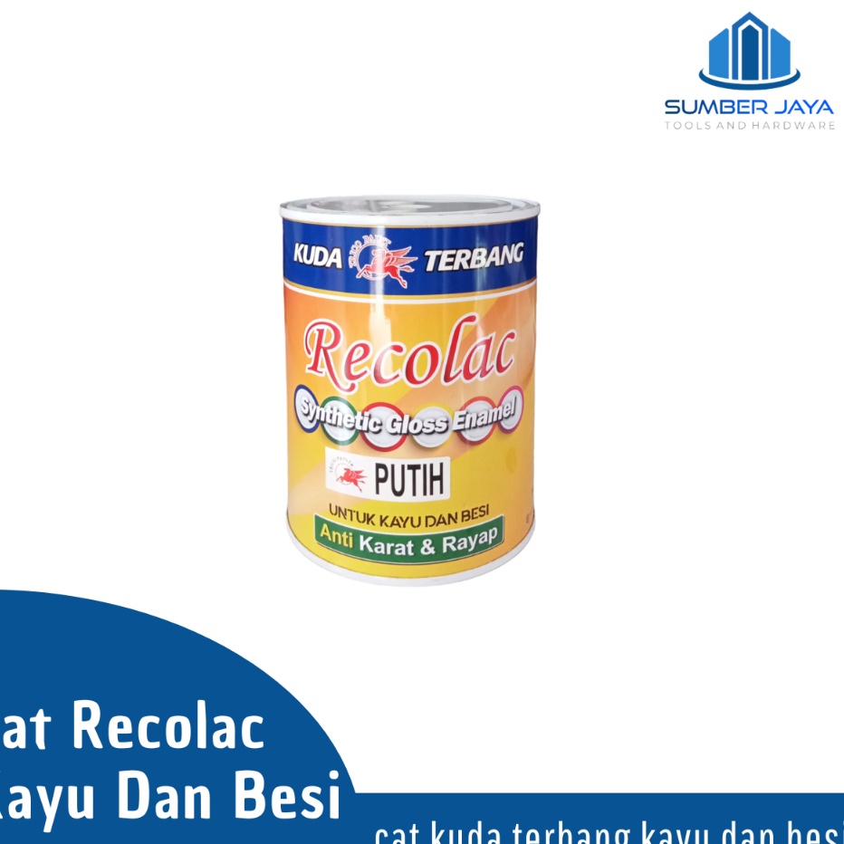 

MEGA DISKON Cat Recolac kayu besi Kuda Terbang