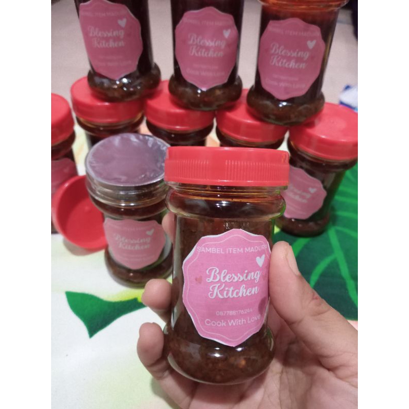 

Sambel item madura