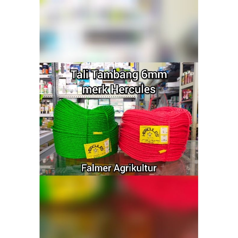Tali Tambang 6mm TALI TAMBANG ukuran 6mm per Meter