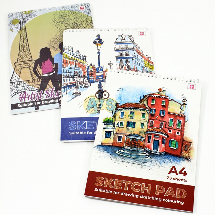 

WOW DEALS Buku Sketsa Sketch Pad A4 Tiara