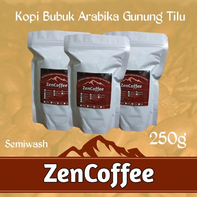 

Kopi Arabika Semi Wash Medium Origin Jawa Barat Gunung Tilu Pangalengan