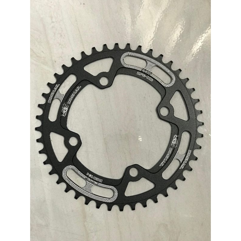 chainring snail 44t 104 bcd aloy black