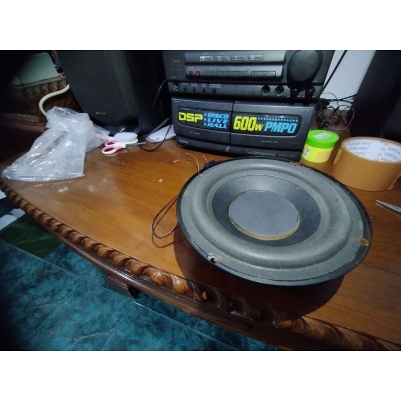 speaker subwoofer copotan gmc 6 inch 120w