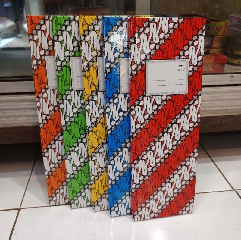 

1 Pcs Buku Expedisi Forte Panjang Buku Hard Cover 100 Lembar