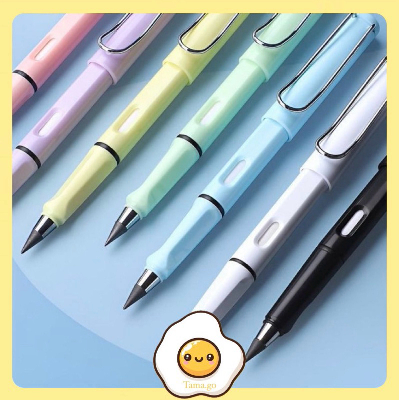 

Pensil Eternal Plus Eraser/ Pensil Eternal Abadi/ Pensil Abadi Tak Bisa Habis Lucu Warna Macaron