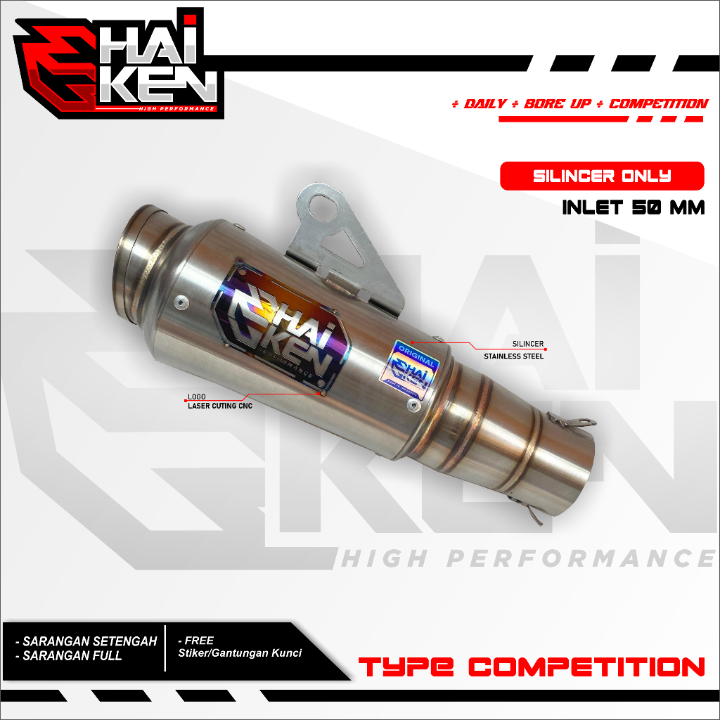 slincer knalpothaiken muffler model mp2 muffler type SR-9 MX king mx new/ old SONIC FU VIXION