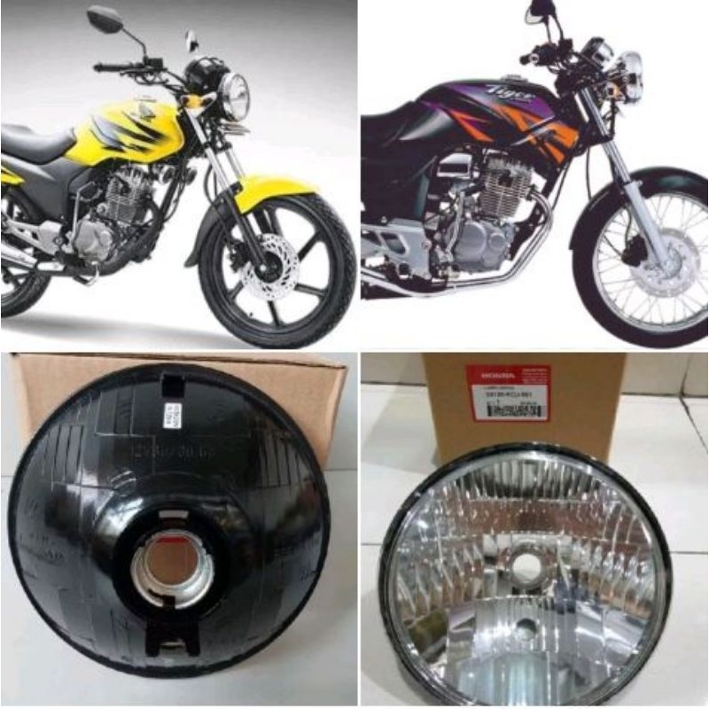 REFLEKTOR LAMPU DEPAN MEGAPRO LAMA TIGER LAMA ORIGINAL