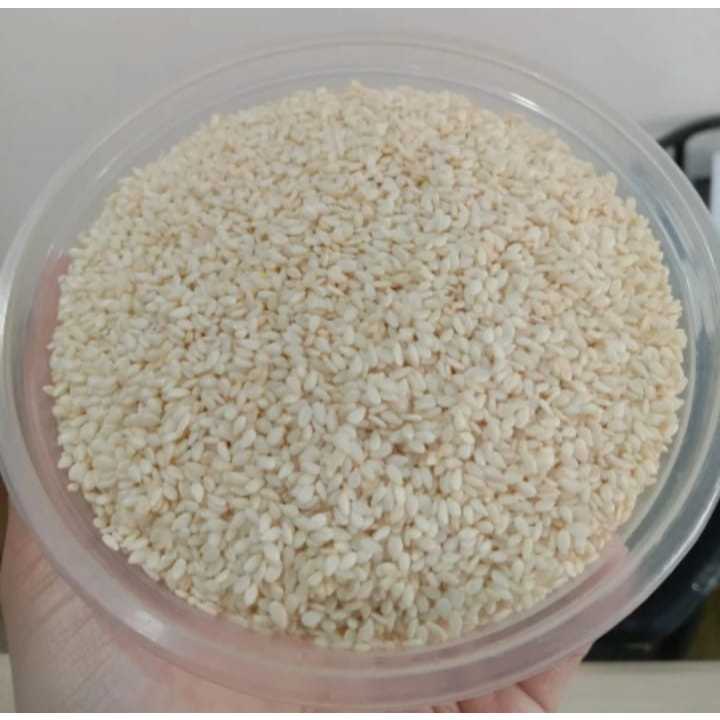 

biji wijen putih 500 gram