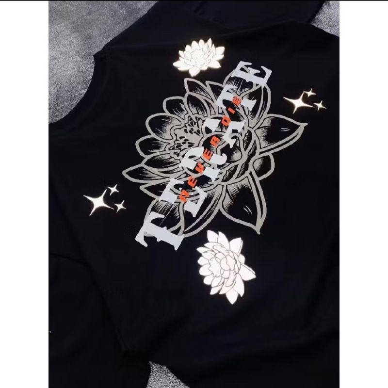 Kaos T-Shirt SH BUNGA TERATE Cotton Combed 24s ~ FREE STIKER