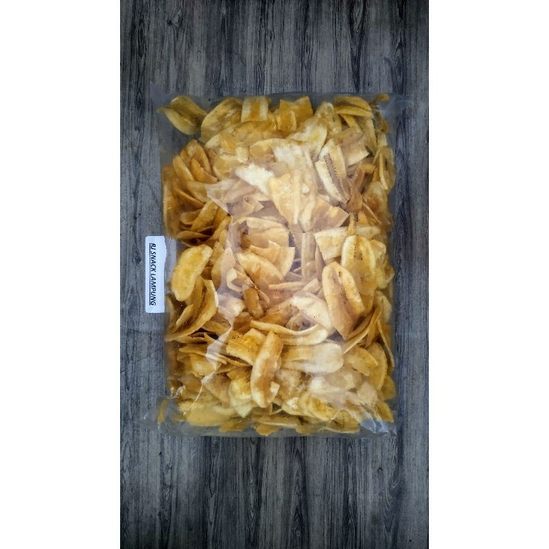 

Keripik Pisang Original Gurih Asin, Manis (1Kg)