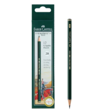 

Pensil Tulis Ujian Faber Castell 2B 9000 | Original 100% (1 pcs)