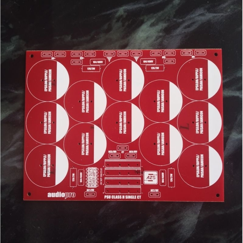 PCB PSU Class H 12 Elco Single CT.