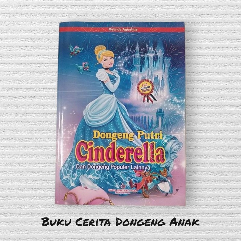 Buku Cerita Dongeng Anak Putri Cinderella