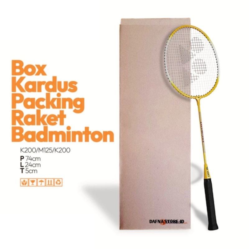 

EXTRA KARDUS DAN BUBLE KHUSUS PAKING RAKET BADMINTON