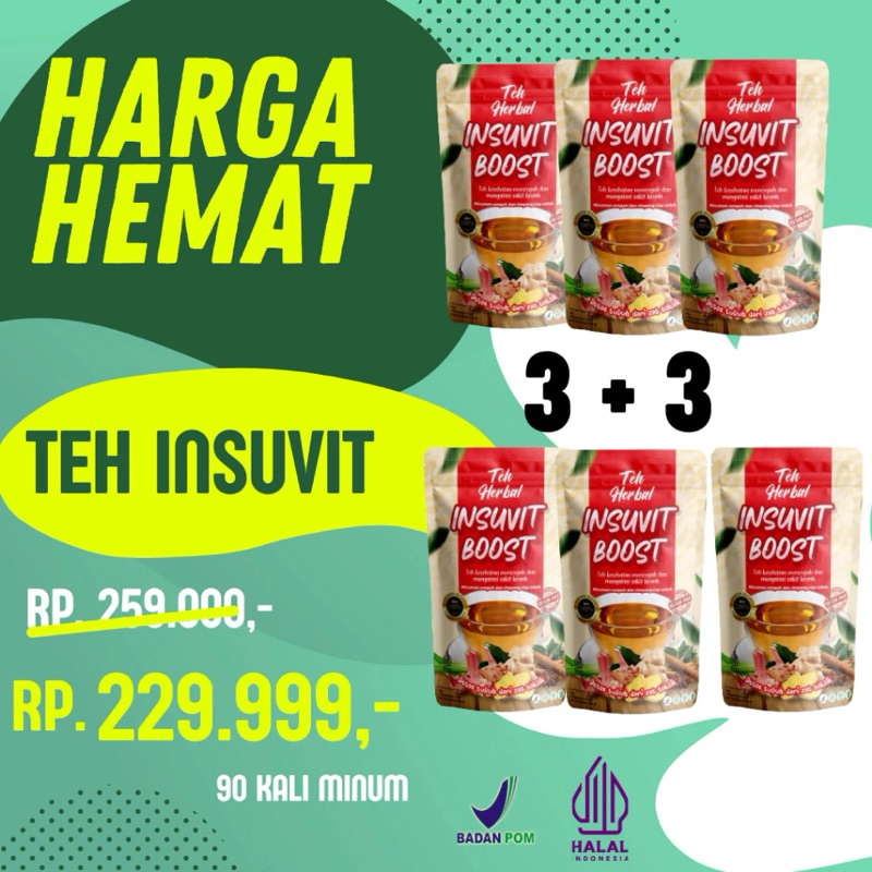 

TEH JSR HERBAL RIMPANG INSUVITBOOST TEH DIABETES KENCING MANIS