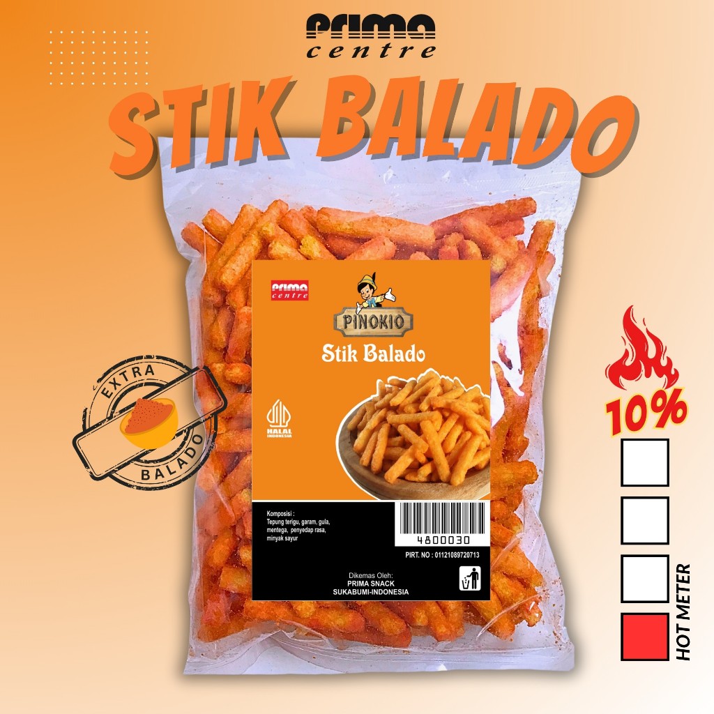 

(SP) SNACK STIK BALADO 100gr