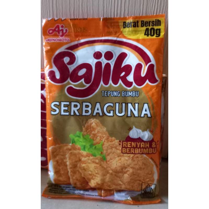 

Sajiku Tepung Bumbu Serbaguna 40 gram (3bungkus)