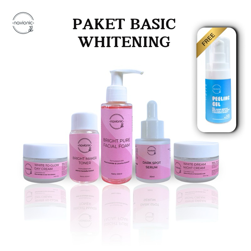 PAKET BASIC WHITENING 5 PCS Navionic