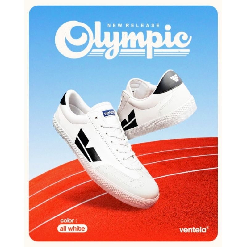Ventela Olympic Full White Low Original 100%