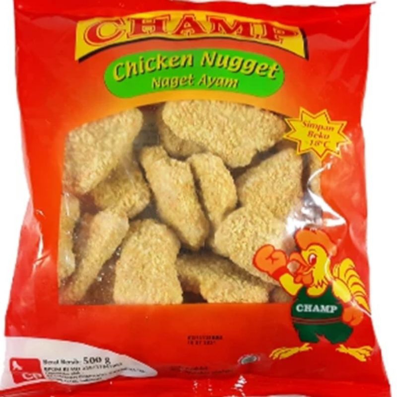 

Champ Chicken Nugget 500 gram