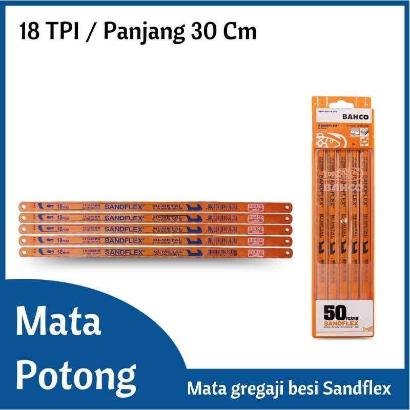 Mata Gergaji Besi Sandflex bahco