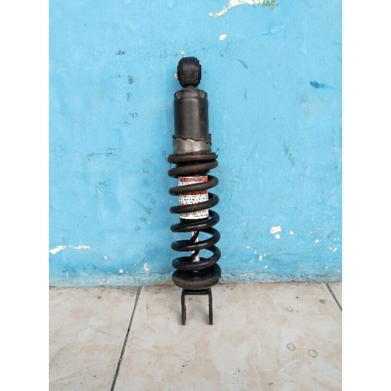 shock belakang / monoshock ninja 250fi / karbu original